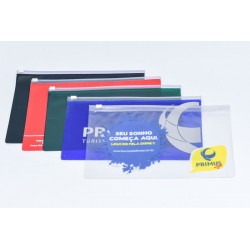 Porta Voucher Ziper