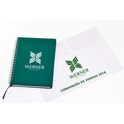 Kit Caderno Executivo e...